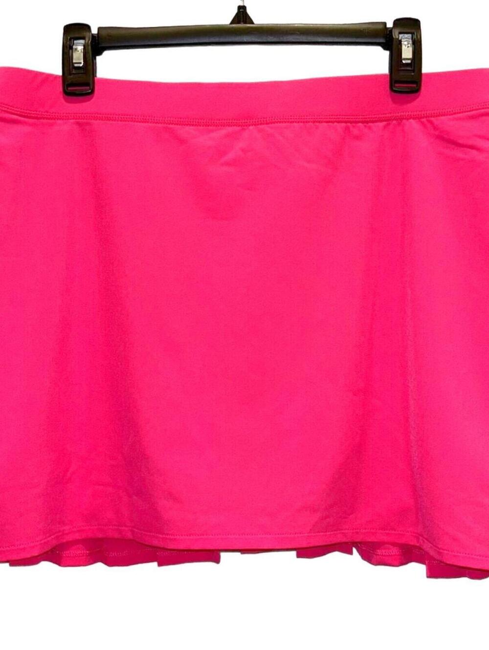 RLX Ralph Lauren Pleated Tennis / Golf Skirt "Pink" Women's Large | NWT